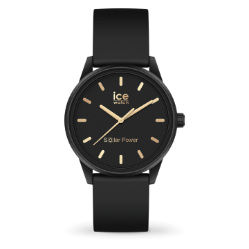 Ice-Watch - ICE Solar Power - Black Gold - Small - 020302