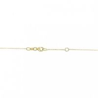 Juwelier Vanquaethem Ketting - Goud 18 karaat - Briljant - Hartjes