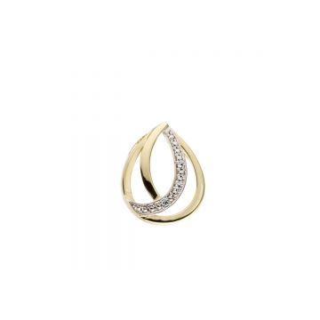 Juwelier Vanquaethem Hanger - Goud 18 karaat - Briljant