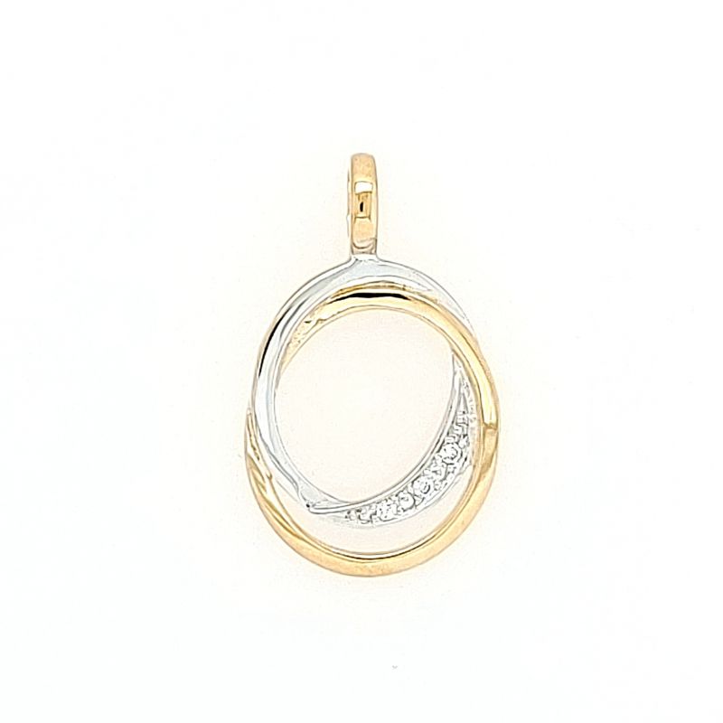 Juwelier Vanquaethem Hanger - Goud 18 karaat - Briljant