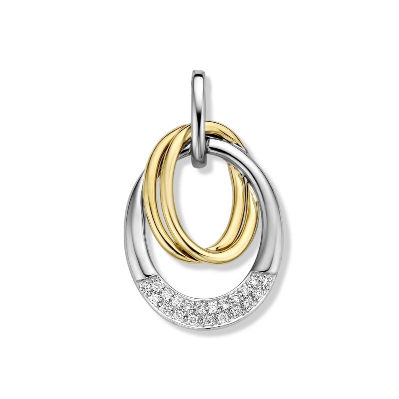 Juwelier Vanquaethem Hanger - Goud 18 karaat - Briljant