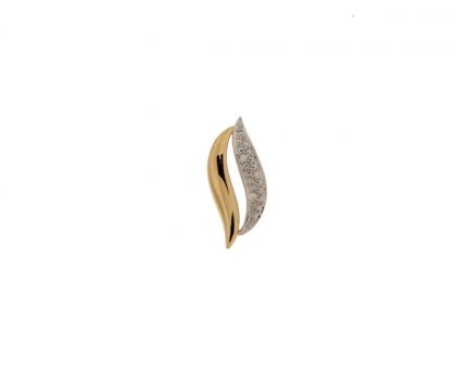 Juwelier Vanquaethem Hanger - Goud 18 karaat - Briljant