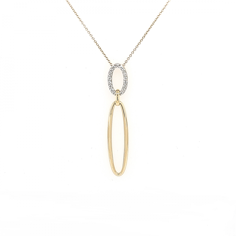 Juwelier Vanquaethem Hanger - Goud 18 karaat - Briljant