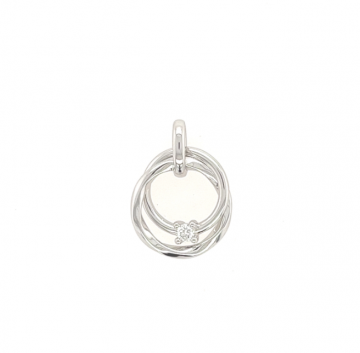 Juwelier Vanquaethem Hanger - Goud 18 karaat - Briljant