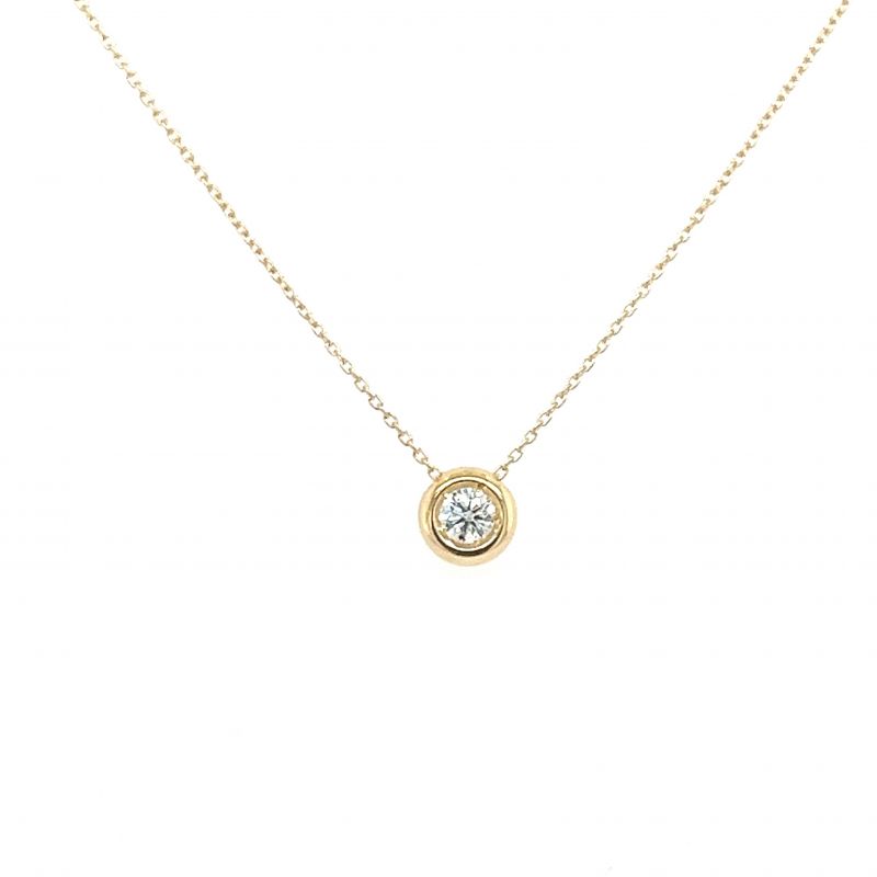 Juwelier Vanquaethem Ketting - Goud 18 karaat - Briljant