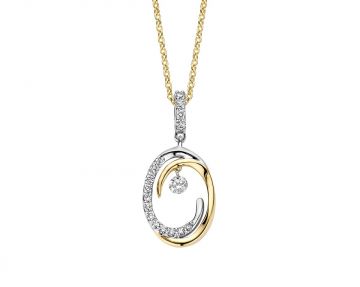 Juwelier Vanquaethem Ketting - Goud 18 karaat - Briljant