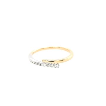 Juwelier Vanquaethem Ring - Goud 18 karaat - Briljant