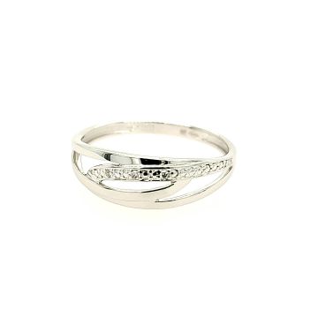 Juwelier Vanquaethem Ring - Goud 18 karaat - Briljant