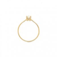 Juwelier Vanquaethem Verlovingsring - Goud 18 karaat - Briljant