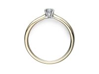 Juwelier Vanquaethem Verlovingsring - Goud 18 karaat - Briljant