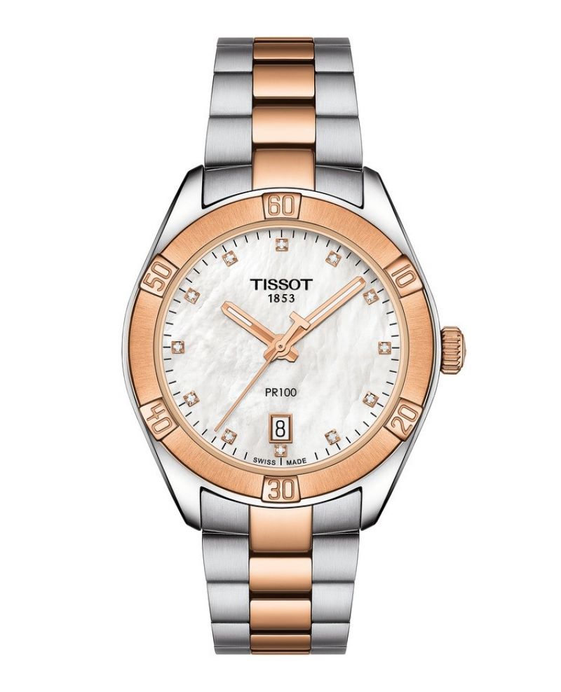 Tissot Dameshorloge - PR100 Sport Chic - T101.910.22.116.00