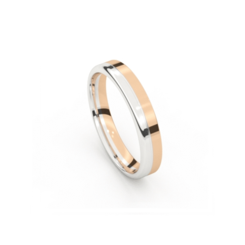 AURODESIGN Trouwring 8858-RW/40