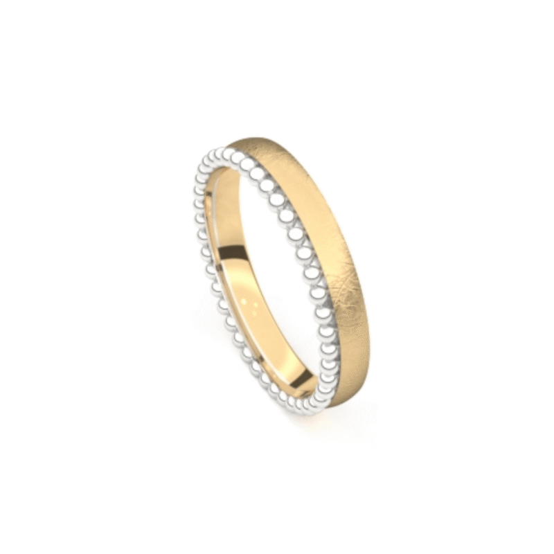 AURODESIGN Trouwring 8918GWM/40