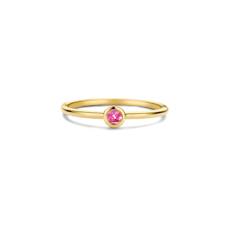 Swing Jewels Ring Geboortesteen Oktober Toermalijn SWBR01OCT-Y-18