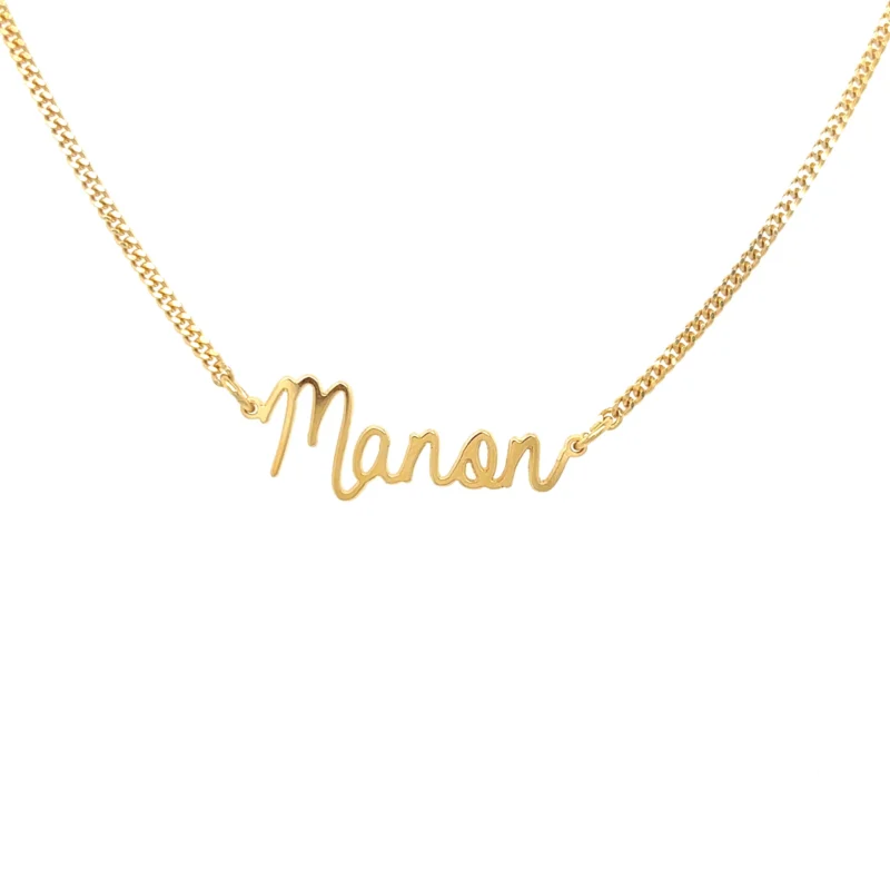 VQ Naamketting M Personaliseerbaar