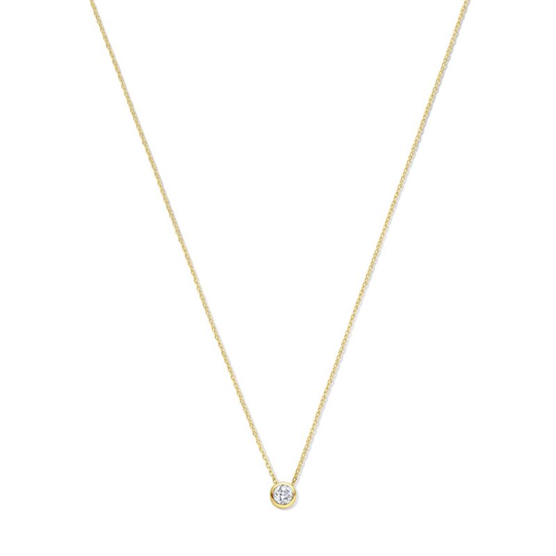 Swing Jewels Ketting Geboortesteen April Bergkristal SWBN01APR-Y-18